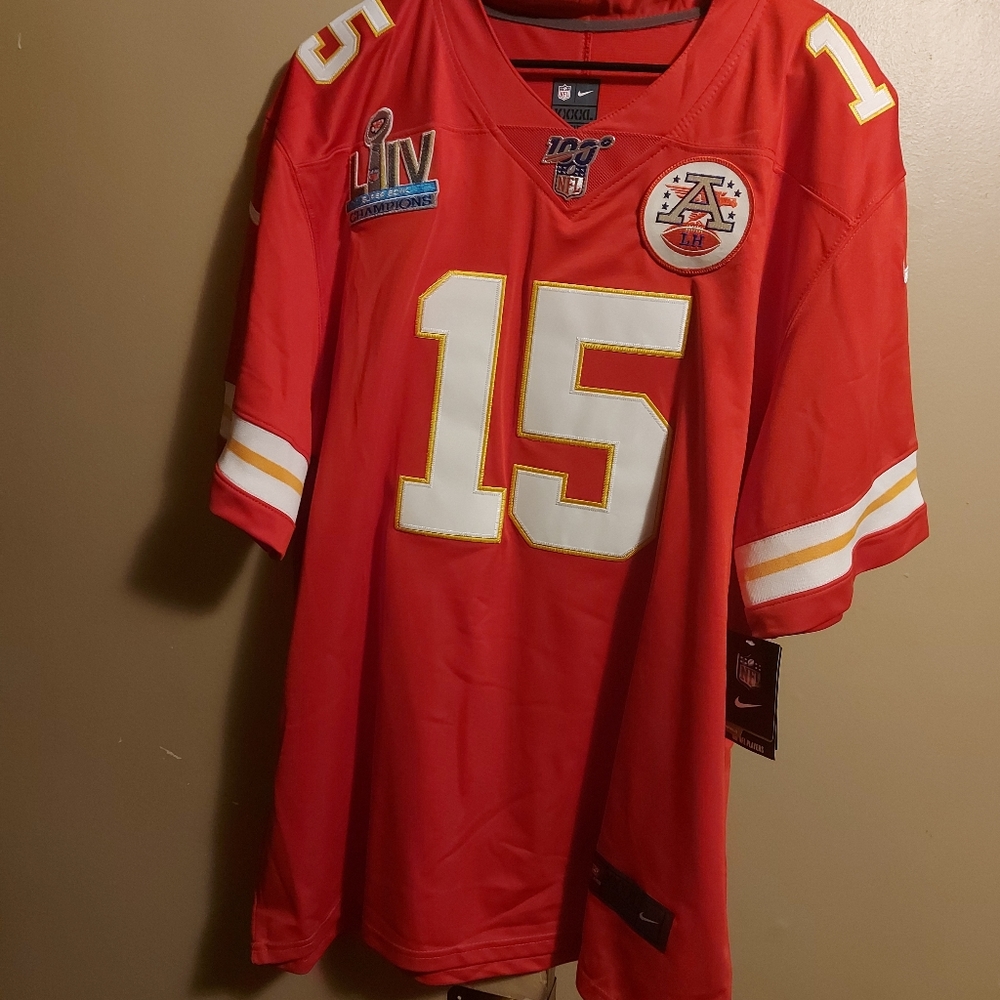 Authentic nike  Patrick mahomes superbowl jersey